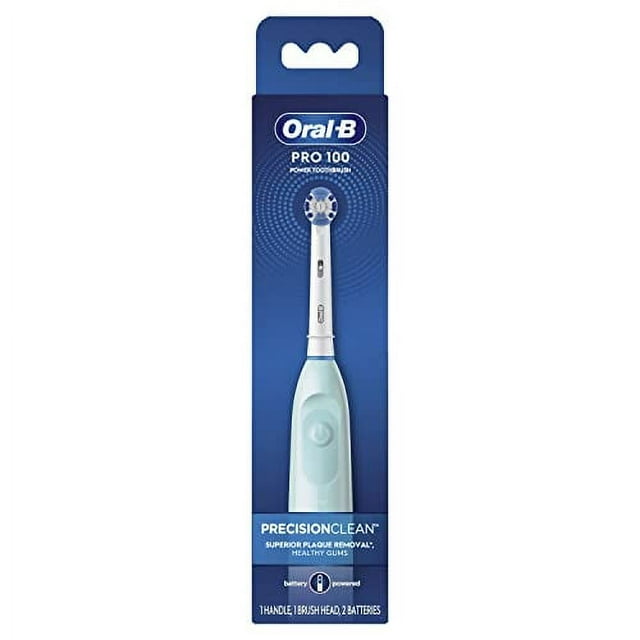 Oral B Pro 100 Precision Clean Oral-B Pro 100 Precision Clean Battery Powered Toothbrush, (1