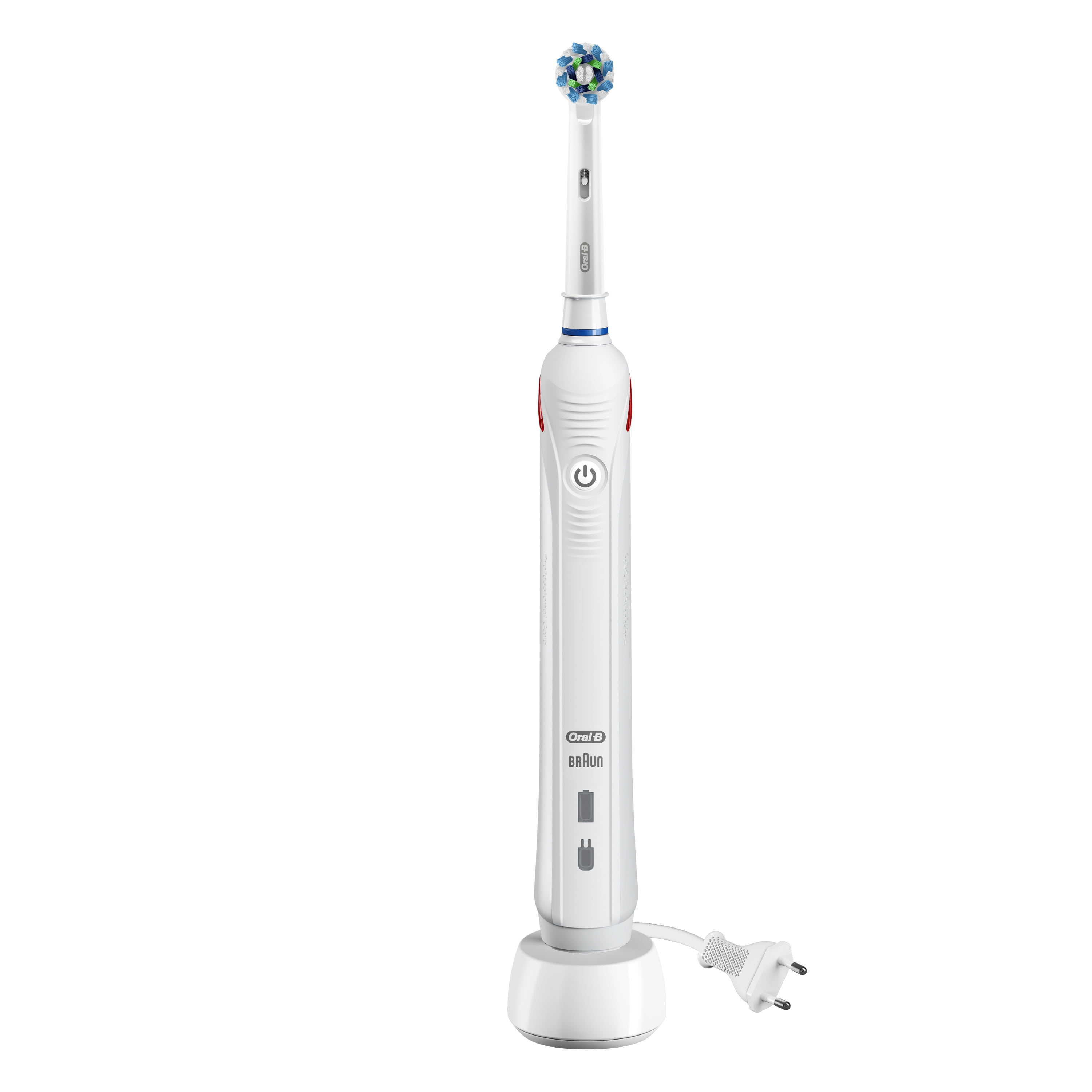 Oral-B Pro 1500 Cross Action Electric Toothbrush, Rechargeable Battery