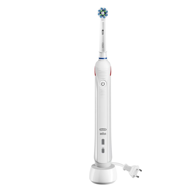 Oral-B Pro 1500 CrossAction Electric Toothbrush, Rechargeable, 360
