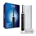 thumbnail interactive-video image 1 of Oral-B Toothbrush, Pro 5000 Smartseries Power Rechargeable Electric Toothbrush with Bluetooth Connectivity - Black, 1 of 12