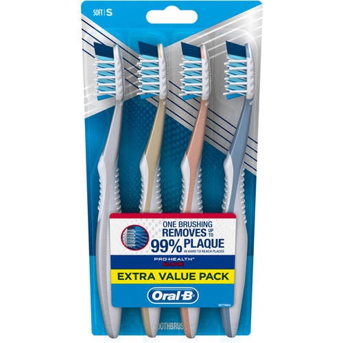 Oral-B Pro-Health All-In-One Toothbrushes, Soft, 4 count