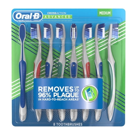 Oral-B Pro-Health Cross Action Advanced Toothbrush 8 Pack - Medium