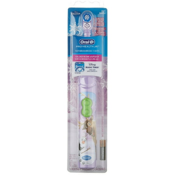 Oral-B Pro-Health JR. Disney Frozen Battery Toothbrush 1 ea (Pack of 2)