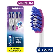 Oral-B Toothbrush Pro Whitening, Medium, 4 Count