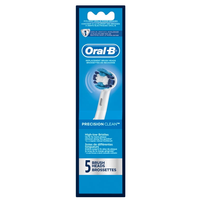 Oral B PRO Precision Clean Braun Replacement Electric Toothbrush Heads - 4pack | UK