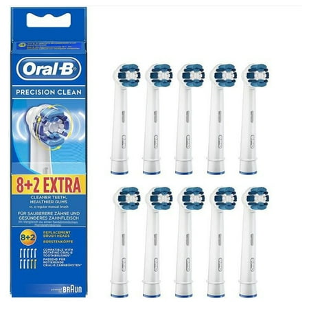 Oral-B Replacement Electric Toothbrush Head Refills, 10 Count Replacement Brush Heads