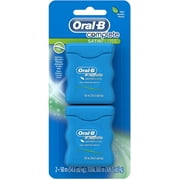 Oral-B Satin Floss Dental Floss Mint 110 Yards, Twin Pack Pack of 6