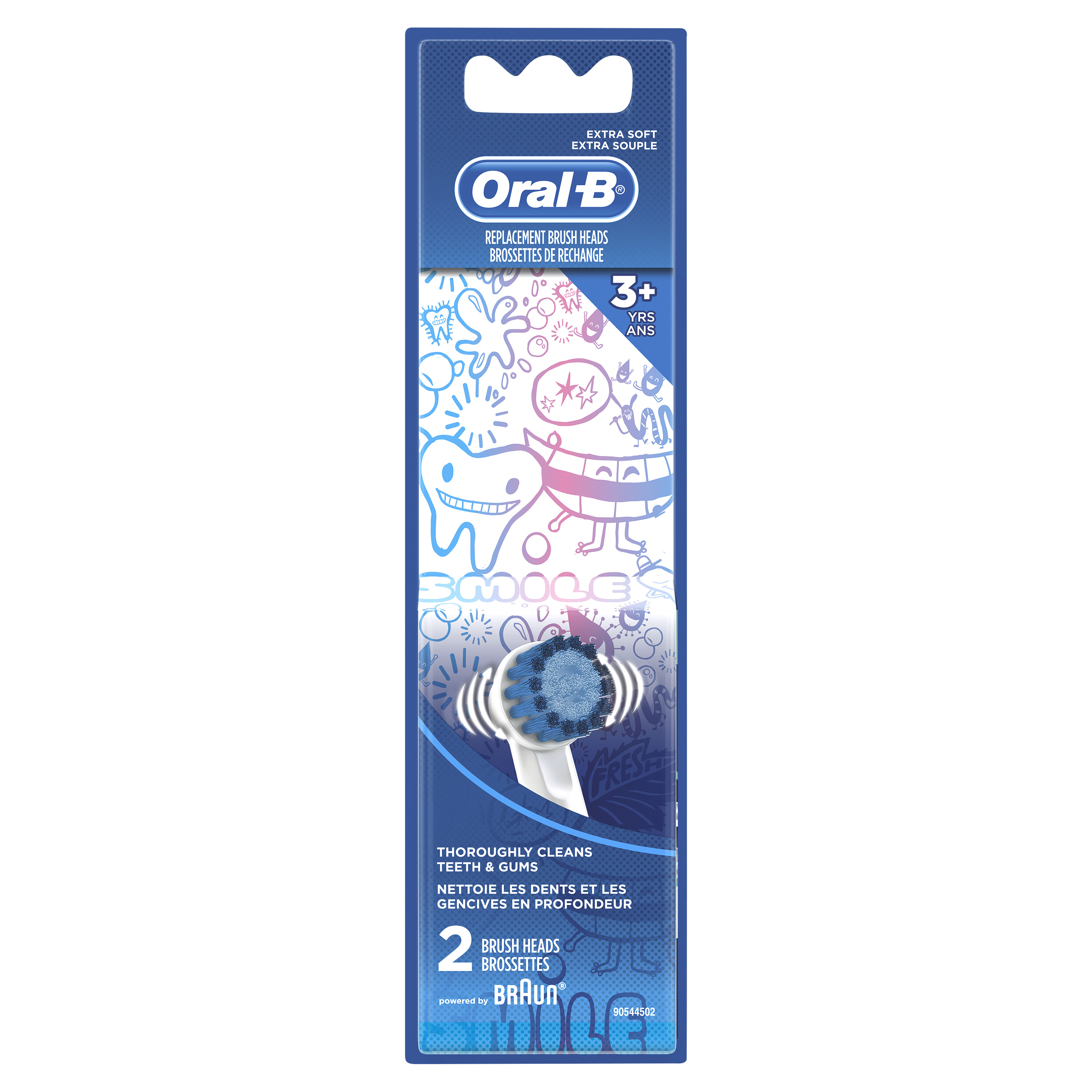 Oral-B Sensitive Gum Care Electric Toothbrush Brush Head, 2 Ct - image 1 of 6