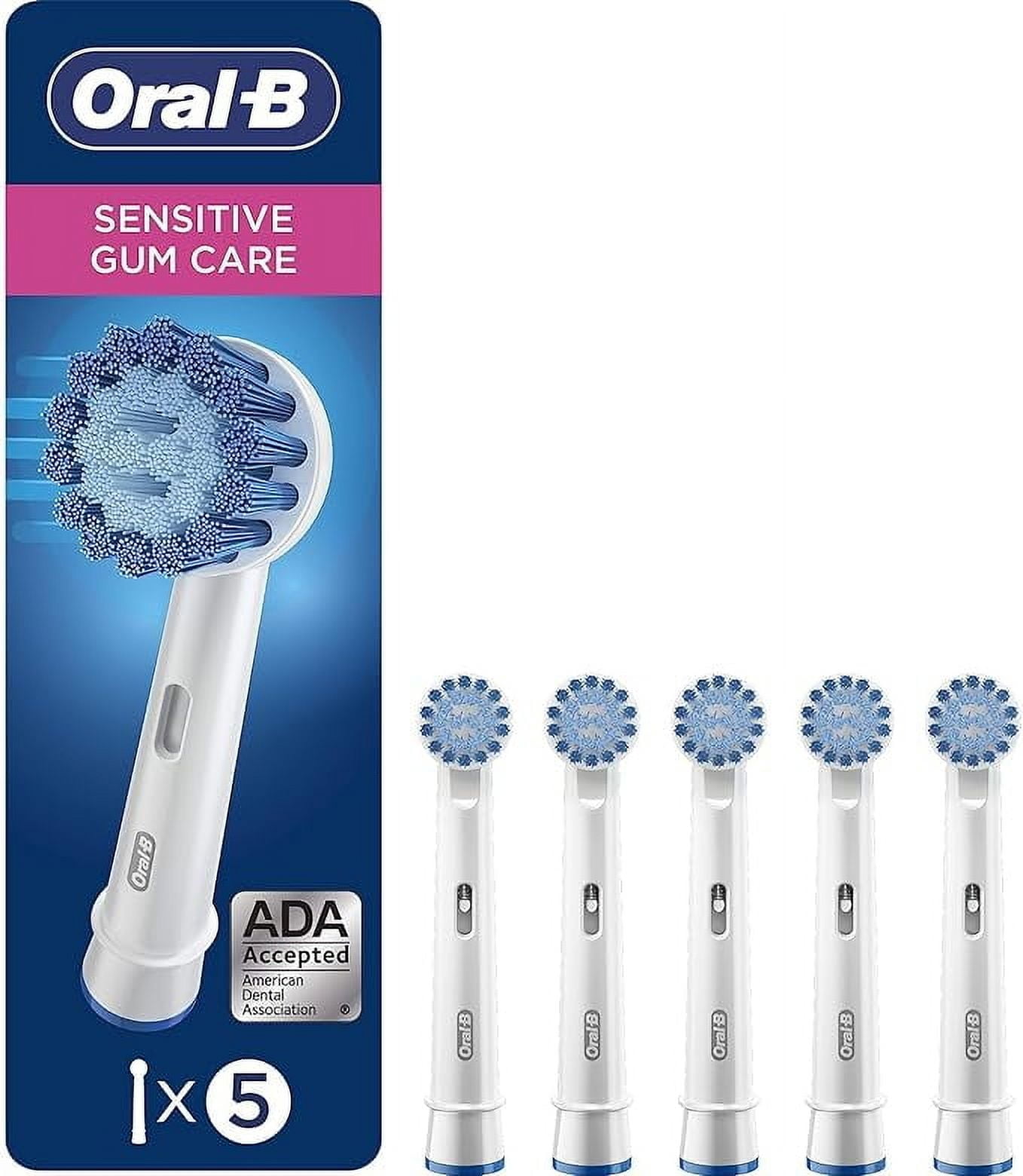 Oral-B Sensitive Gum Care Replacement Brush Heads for an Oral-B Electric Toothbrush, Pack of 5