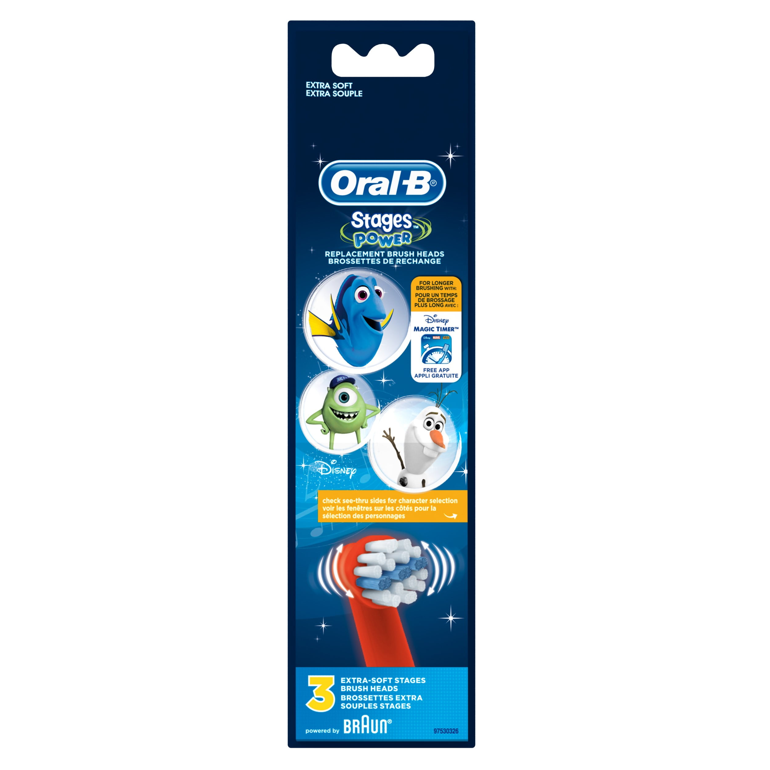 Oral-B Stages Power Sensitive Clean Refills - Disney Finding Dory Kids ...