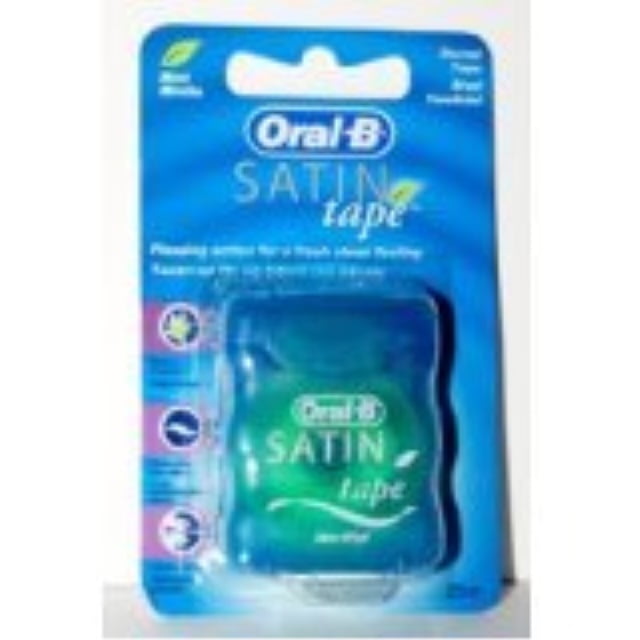 OralB Statin Tape Dental Floss 25m (12 Units) by OralB Satin Tape