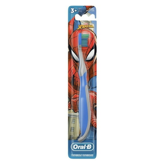 Oral-B Toothbrush Kids Spiderman Soft (Pack of 3)