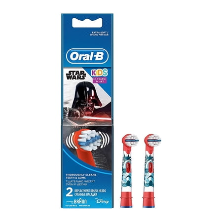 Oral-B Toothbrush Replacement Head for Kids Star Wars 2 Head