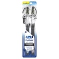 thumbnail image 1 of Oral-B Toothbrush, Vibrating Pulsar Battery Toothbrush Pack, Soft Charcoal Bristles, 2 Count, Adults & Children 3+, 1 of 11