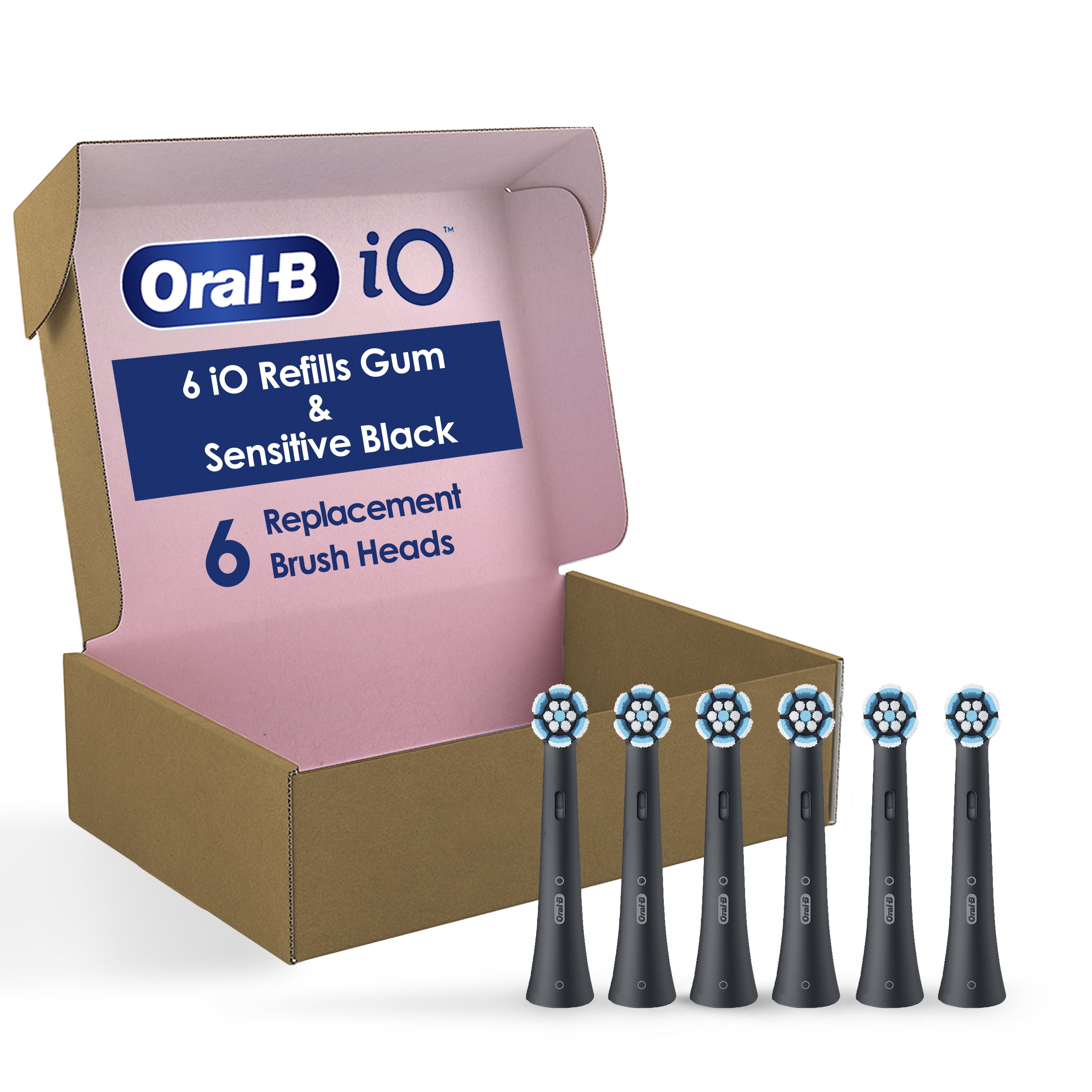 Oral-B iO Gum & Sensitive Replacement Heads, Electric Toothbrush