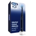 thumbnail interactive-video image 1 of Oral-B Toothbrush, iO Series 2 Rechargeable Electric Toothbrush for Adults & Kids 3+, Night Black, 1 Gentle Care Brush Head, 1 of 14