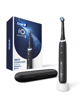Oral-B iO Series 5 Electric Toothbrush with (1) Brush Head, Rechargeable, Black
