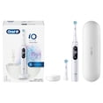thumbnail interactive-video image 1 of Oral-B iO Series 7 Electric Toothbrush with 2 Brush Heads, White Alabster, 1 of 15