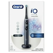 Oral-B iO Series 7 Electric Toothbrush With 2 Brush Heads, Black Onyx