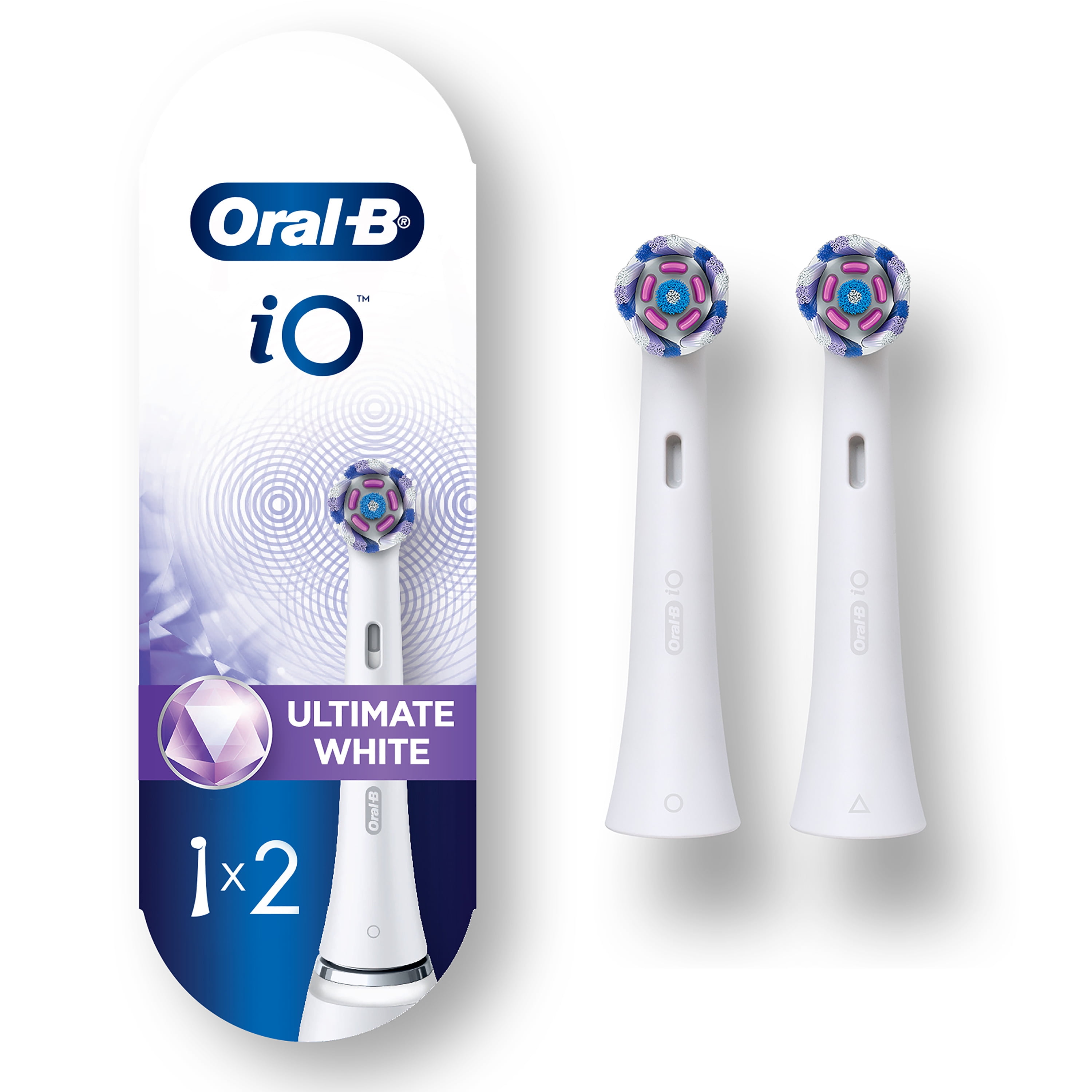 2 Cabezales Recambio Oral-B Braun iO Radiant WhitePuntronic