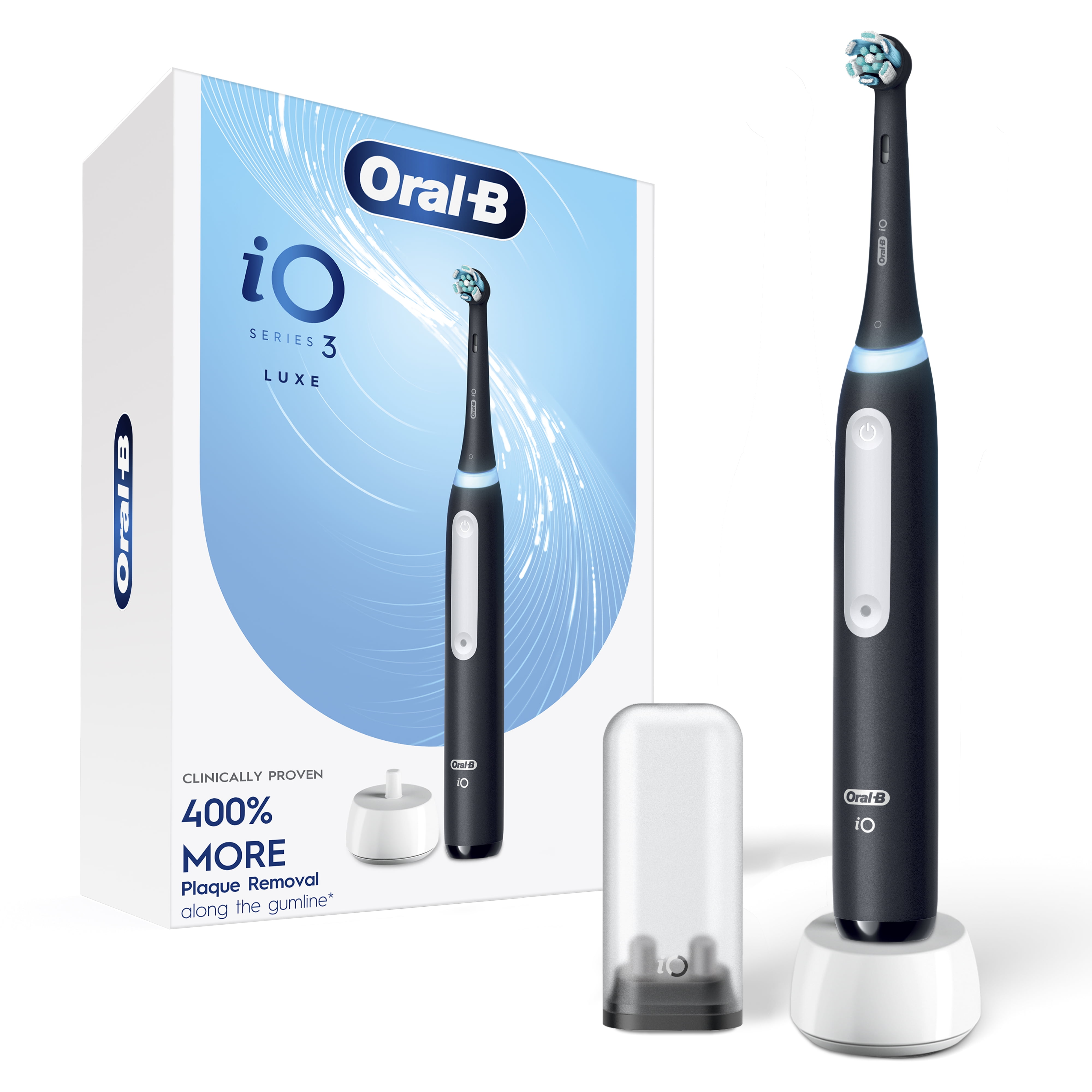 Oral-B iO3 Luxe Electric Toothbrush (1) with (1) Ultimate