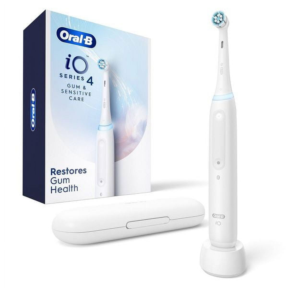 iO4 & White Gum Toothbrush - Sensitive Electronic Oral-B