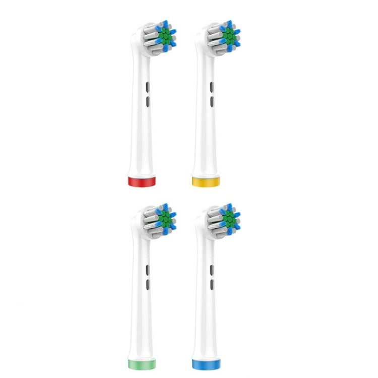 Oral Basics Replacement Brush Heads for OralB Braun Electric