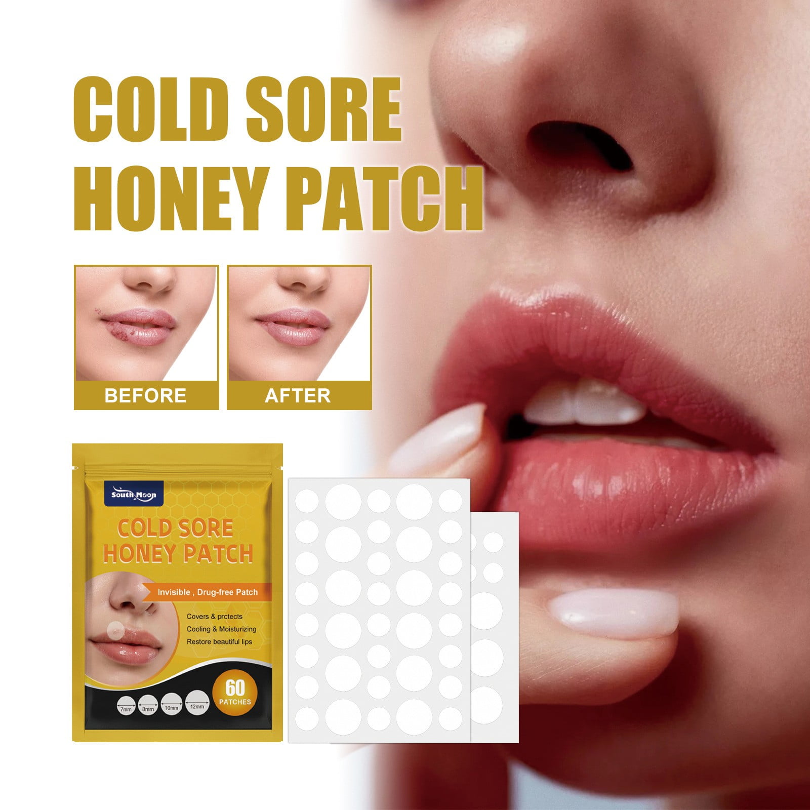 Oral Blister Patch, Cold Sore Lip Blister Patch, Cold Sore