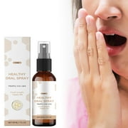 Oral Breath Spray, Mouth Spray Breath Fresheners, Remove Bad Breath , Sugar-Free, Oral Spray Fresh Breath Happy Life Refreshing Spray 30Ml