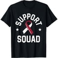 thumbnail image 1 of Oral Cancer Support Squad Head And Neck Cancer Awareness T-Shirt, 1 of 4