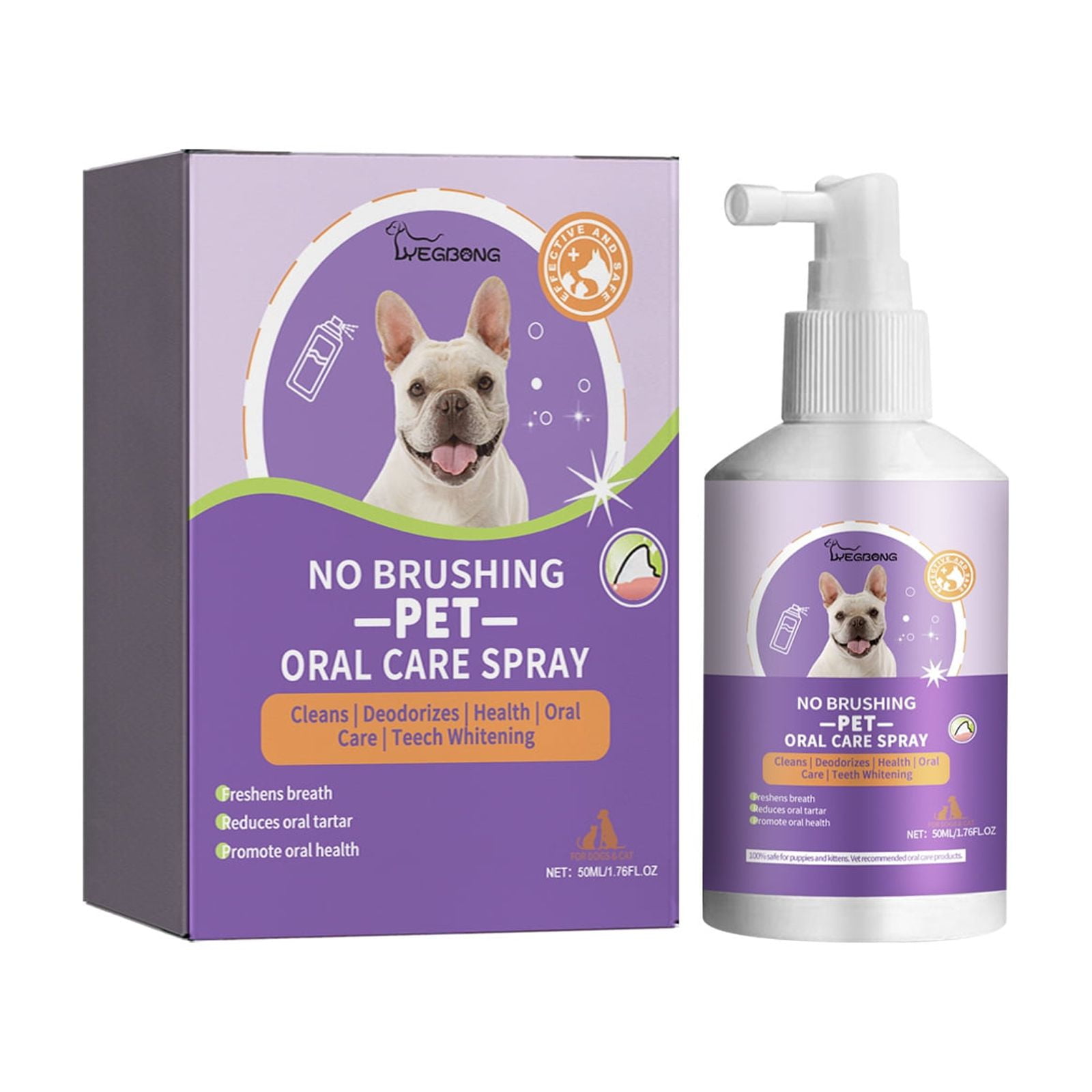 Oral Care Spray for Dogs and Cats, Anti Inflammatory Breath Care Spray