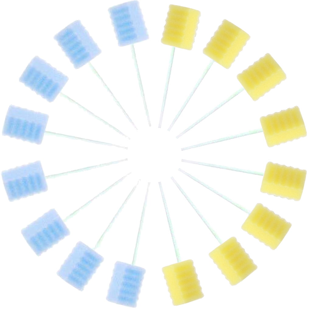 Oral Care Swabs Disposable 100 Pcs Each Individually Wrapped Packing