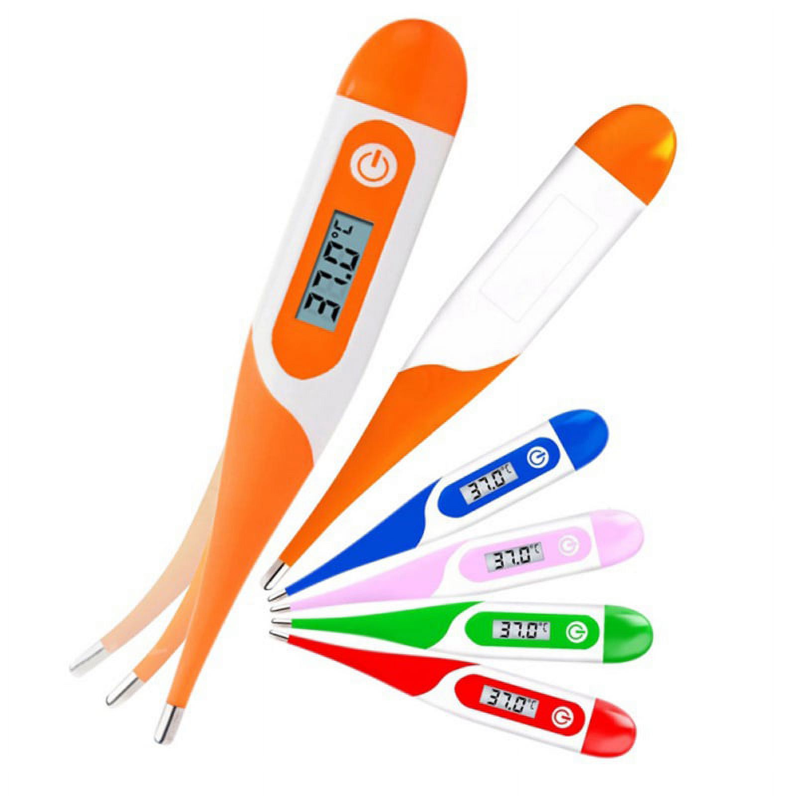 Oral Digital Thermometer Rectum Armpit Fast Reading For Kids Babies Adult