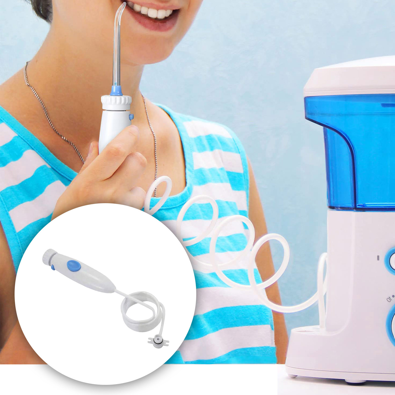 Oral Hygiene Accessories Replacement Handle Standard Water Tube Plastic