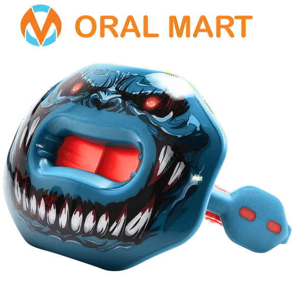 Oral Mart Flag Football Mouth Guard 2024 Audacious Invader 3D LipFit Design for Braces