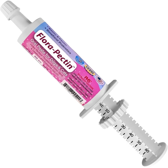 Flora-Pectin Oral Paste for Dogs & Cats, Digestive Support, Chicken Flavor, 60CC