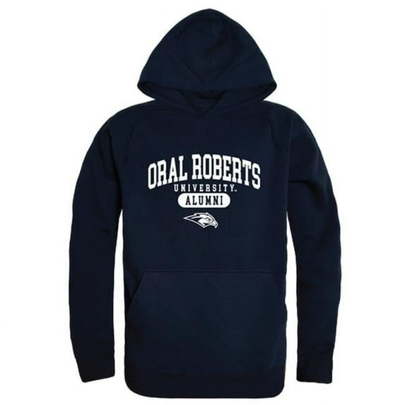 Oral Roberts University Golden Eagles Alumni Hoodie, Navy - Medium