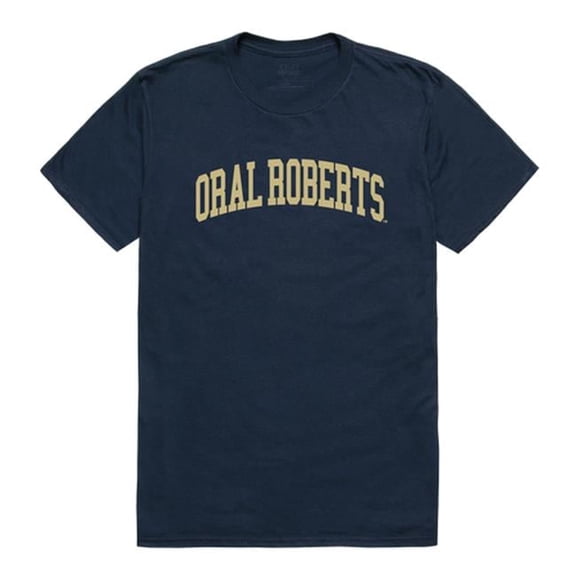 Oral Roberts University Golden Eagles College T-Shirt, Navy - Large