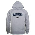 thumbnail image 1 of Oral Roberts University Golden Eagles Dad Hoodie, Heather Grey - Large, 1 of 1