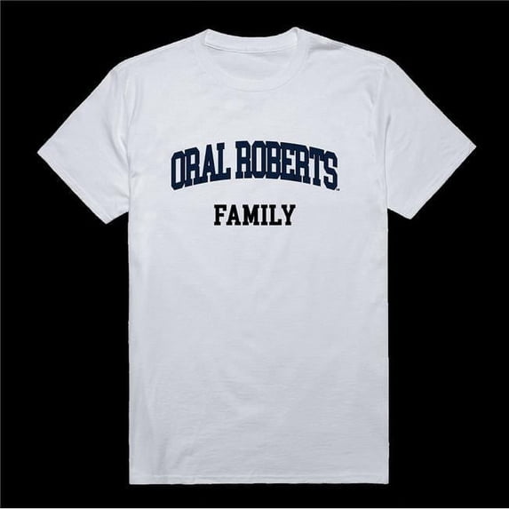 Oral Roberts University Golden Eagles Family T-Shirt, White - Medium