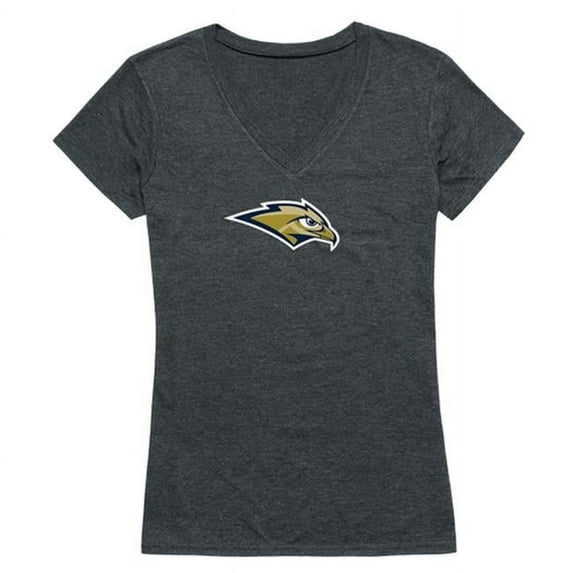 Oral Roberts University Golden Eagles Women Cinder Short Sleeve T-Shirt, Heather Charcoal - Small