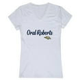 thumbnail image 1 of Oral Roberts University Golden Eagles Women Script T-Shirt, White - Extra Large, 1 of 1