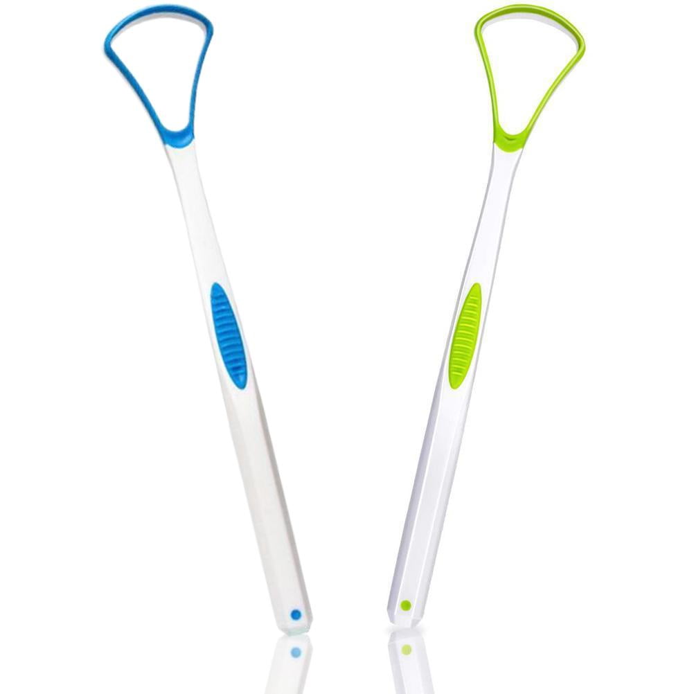 Oral Scraper Tongue Scraper 2Pcs Tongue Scraper Cleaner Oral Scrapers Bad Breath Cleaning Oral