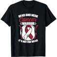 thumbnail image 1 of Oral Throat Cancer Awareness Head And Neck Cancer Warrior T-Shirt, 1 of 4