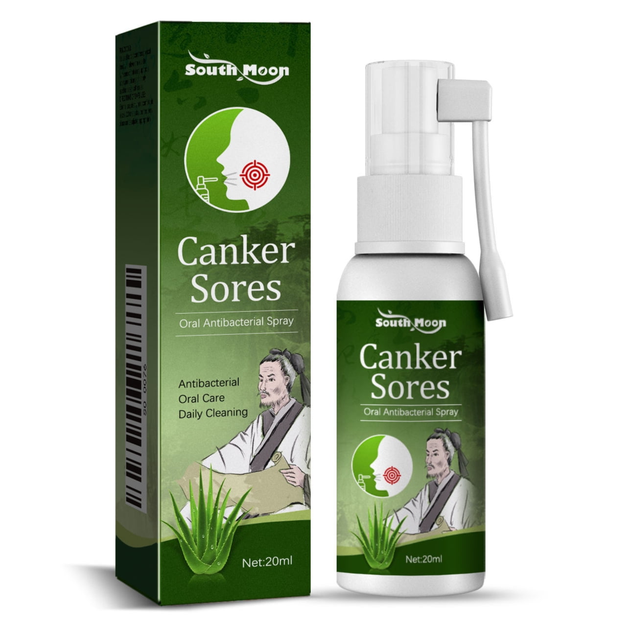 Oral Ulcer Relief Spray: Soothing Care for Mouth Sores & Gum Swelling