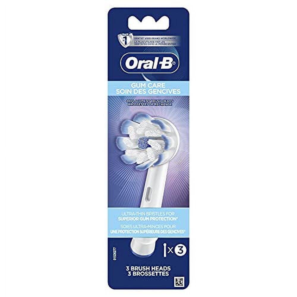 Oralb Pro Gum Care Electric Toothbrush Replacement Head, 3 Count