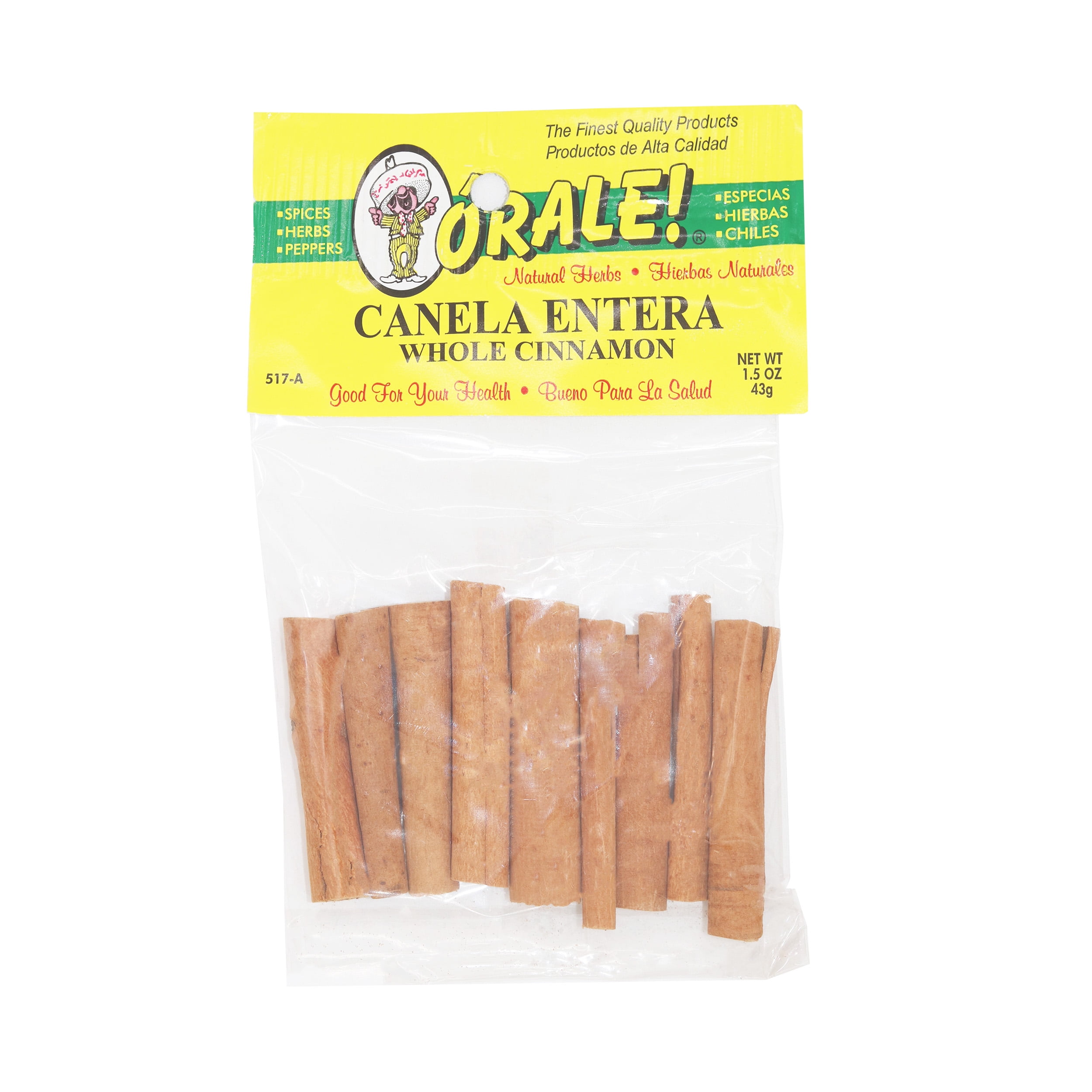 cinnamonページ Orale! Whole Cinnamon Sticks, 1.5 oz - Walmart.com
