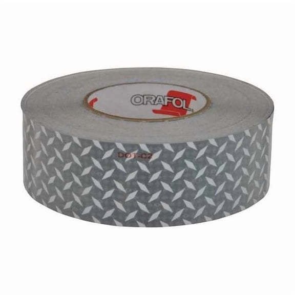 Oralite Consp Tape,Truck and Trailer,3"X8.33Yd 18623