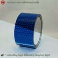 thumbnail image 1 of Oralite (Reflexite) V92-DB-COLORS Microprismatic Conspicuity Tape: 2 in x 15 ft. (Blue), 1 of 3