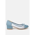thumbnail image 1 of Orami Rhinestone Detail Denim Ballerinas, 1 of 6